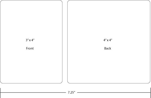 special shaped die line for 3