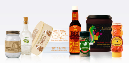 Custom Food Labels from Lightning Labels