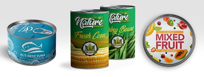 Canned Food Labels Canned Food Labels