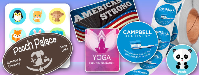 Custom Stickers Printing from Lightning Labels