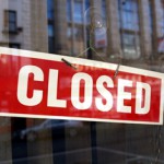 Fake Window Stickers Imitate Storefronts in Northern Ireland