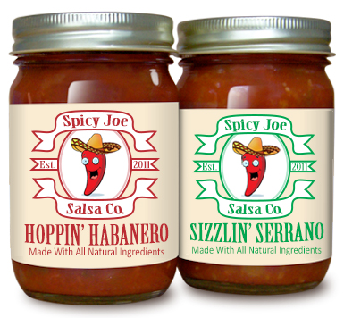 Salsa Labels from Lightning Labels
